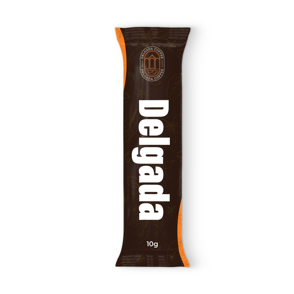 Delgada Instant Coffee immune-support label highlighting antioxidants.