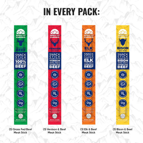 Deli Direct Apex Wild Game Jerky variety-pack offers multiple flavors for mix-and-match