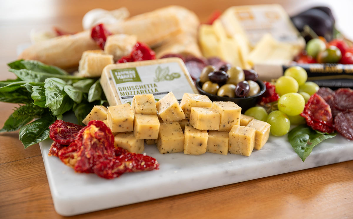 Deli Direct cheddar melting in a skillet to elevate recipes.
