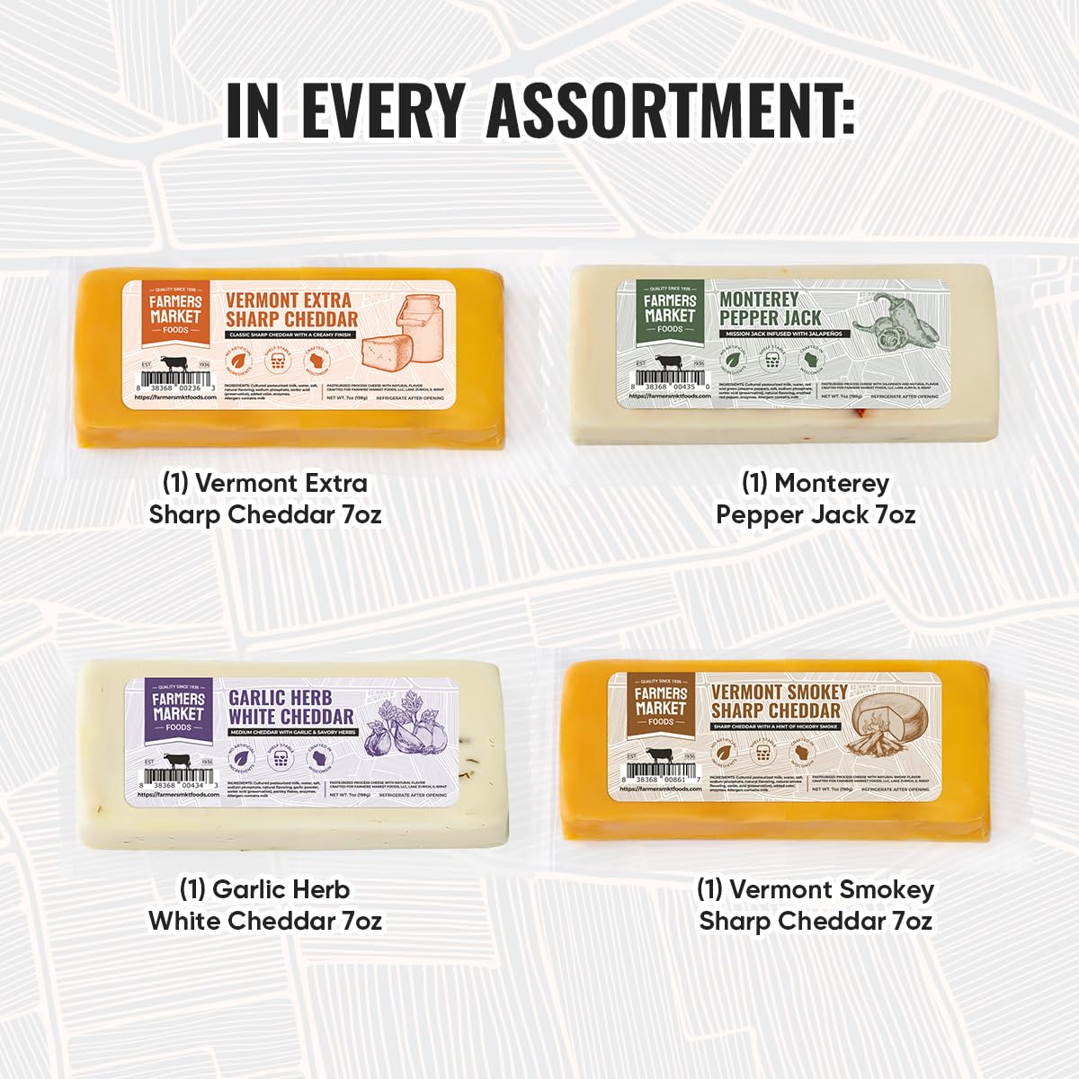 Deli Direct cheese blocks sliced-ready, perfect for quick boards and snacks