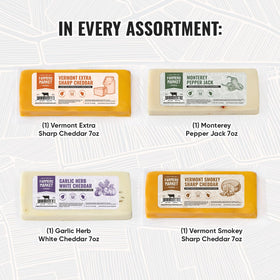 Deli Direct cheese blocks sliced-ready, perfect for quick boards and snacks