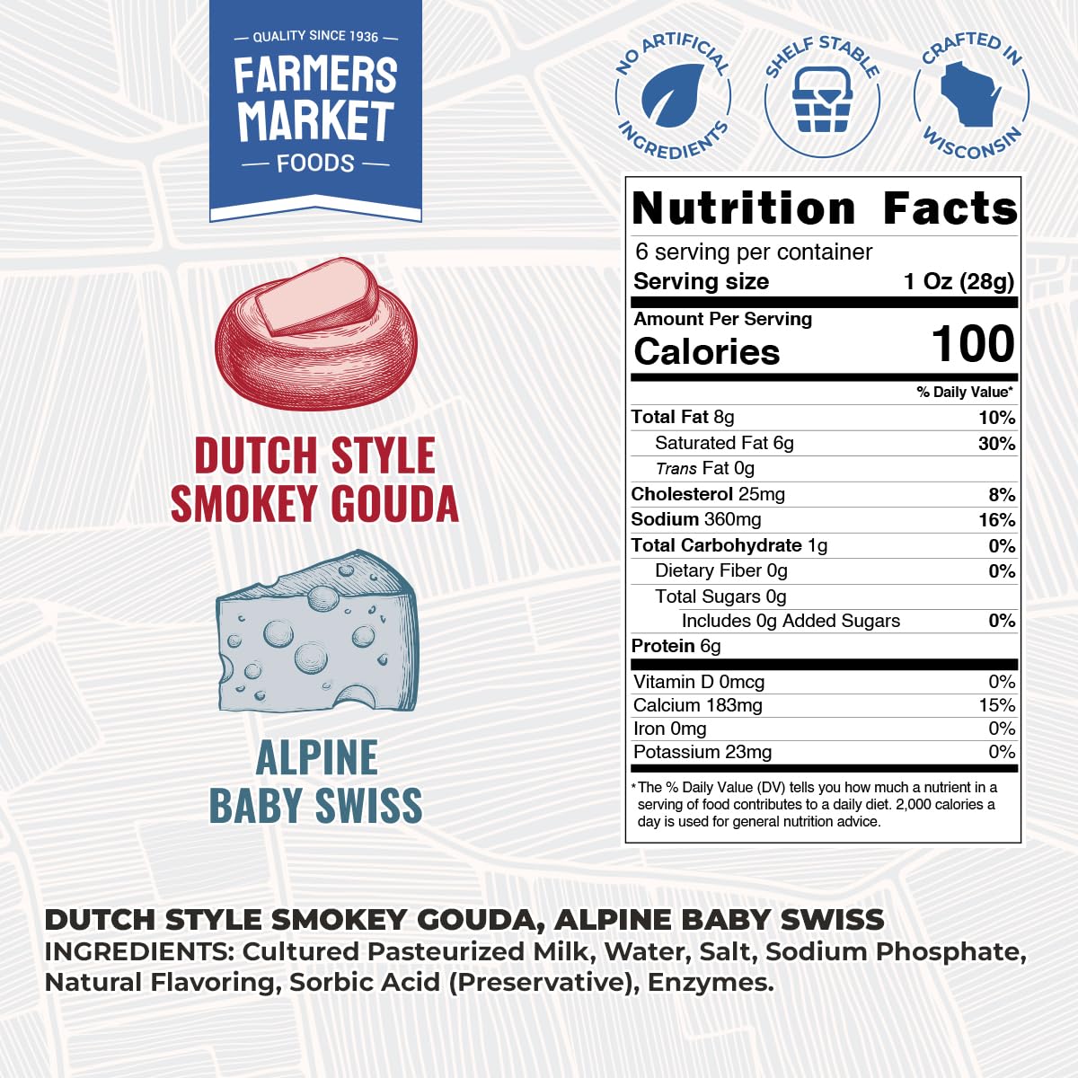 Deli Direct Gluten free keto-friendly cheese options