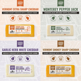 Deli Direct low sodium cheese for mindful flavor pairing