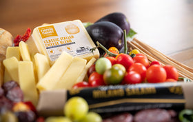 Deli Direct packaging close-up highlighting all-natural ingredients.