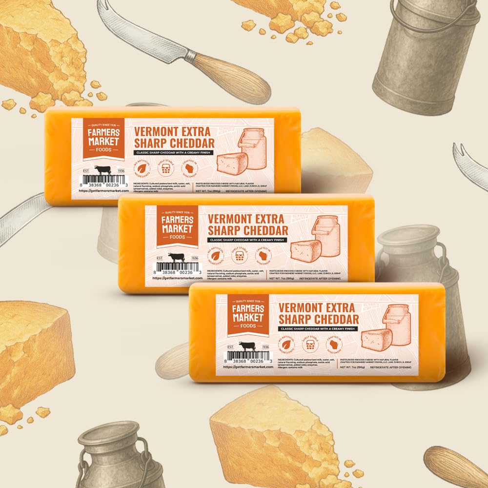 Deli Direct cheddar slices fanned on a cheese board for a quick party spread.