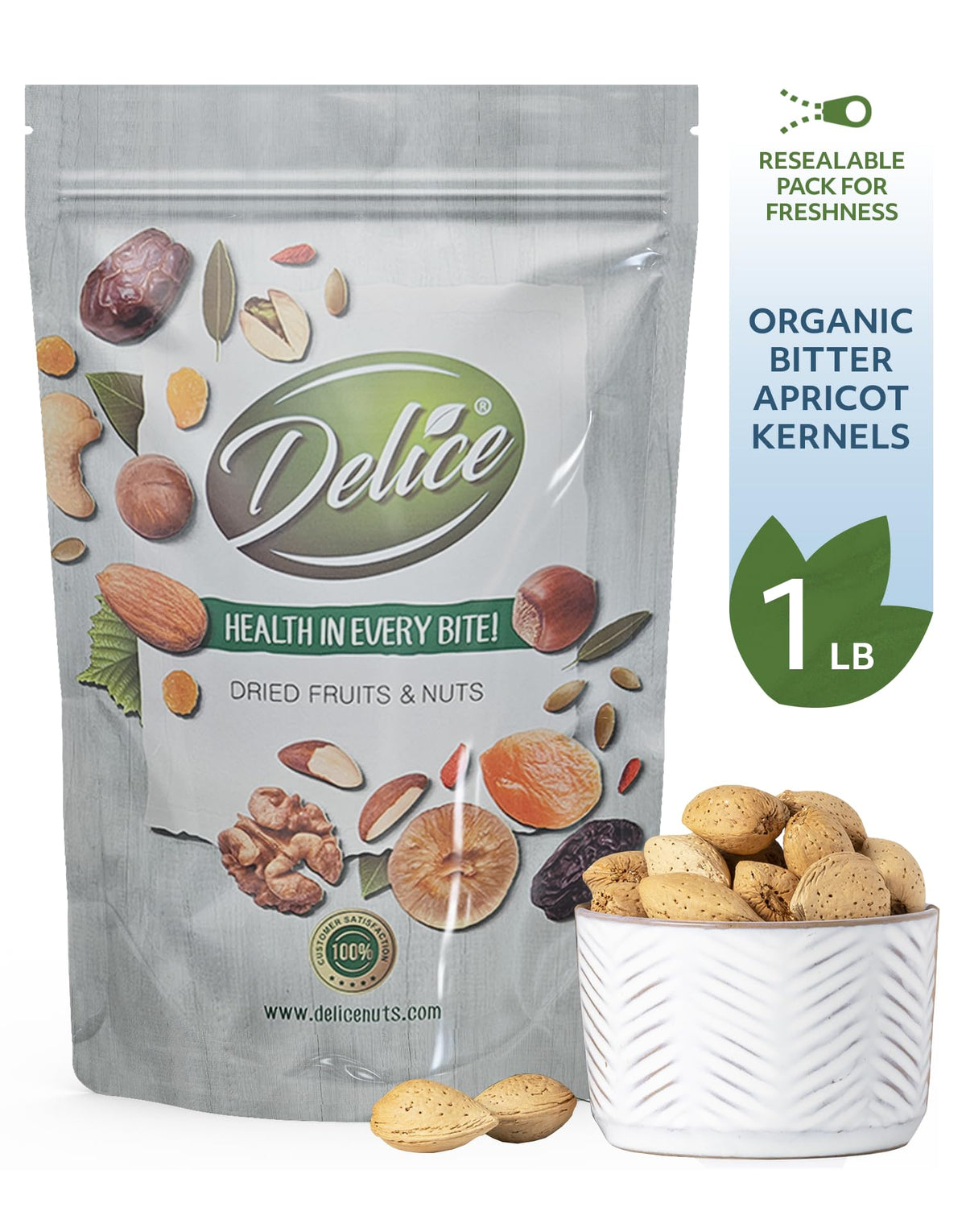 Delice almonds in-shell crack-open moment offers a satisfying crunch and fresh taste.
