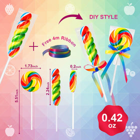DelicYum gradient ribbon theme for mermaid or unicorn decor enhances themed events.
