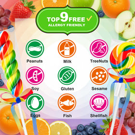 DelicYum individually wrapped lollipops ensure freshness and easy sharing at events.