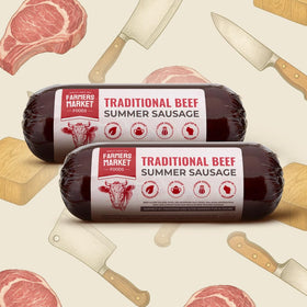 Deli Direct charcuterie-ready sausage 12oz 2-pack ideal for boards and pairings