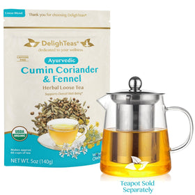 Daily-use ritual with DelighTeas Digest & Detox, savoring flavor