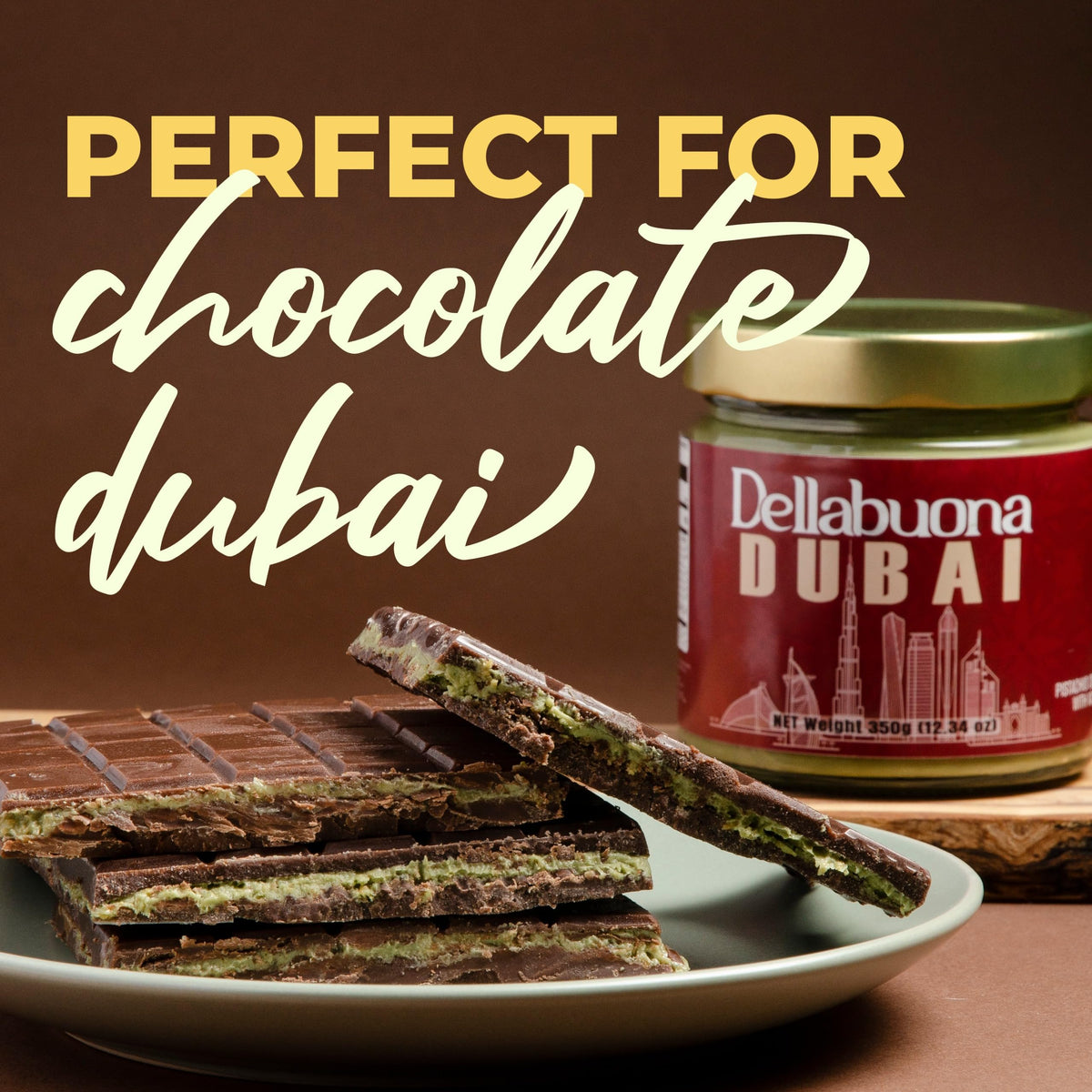 Kataifi threads in Dellabuona spread closeup highlight texture contrast for premium flavor.