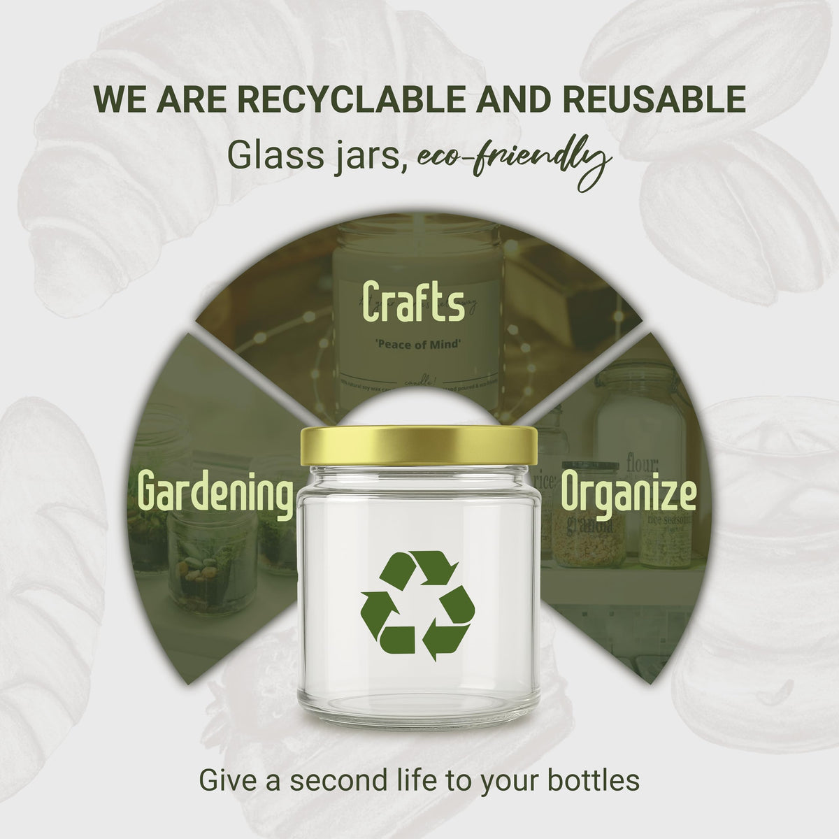 Dellabuona pistachio cream glass jar displayed as an elegant pantry piece.