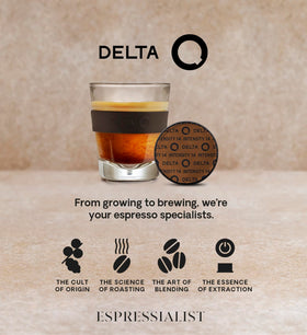 Delta Q EpiQ roasted nuts notes enhancing aroma and body.