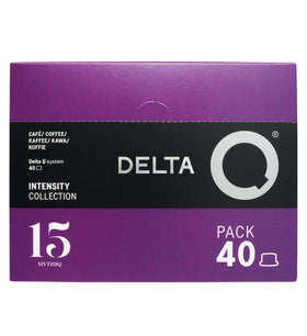 Delta Q MythiQ espresso pods XL 40-pack for convenient at-home brewing