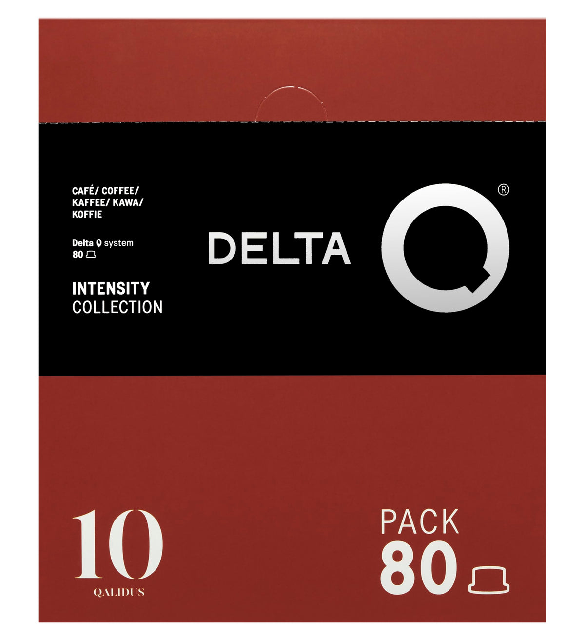 Delta Q Qalidus espresso pods with caramel notes for a rich morning ritual