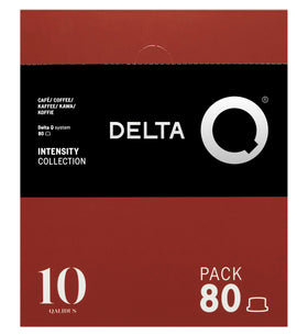 Delta Q Qalidus espresso pods with caramel notes for a rich morning ritual