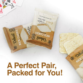 Deluxe & Bla Bla 19g individual portions; perfect for lunchboxes and gym bags.