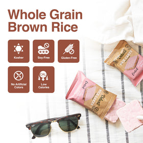 Deluxe & Bla Bla white chocolate rice cake—airy sweetness for on-the-go snacking