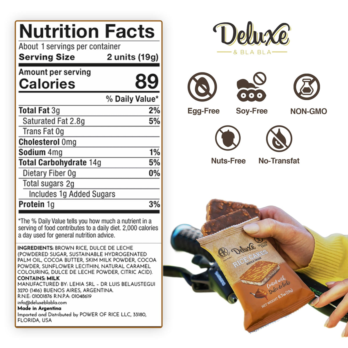 Deluxe and Bla Bla five flavors assortment display