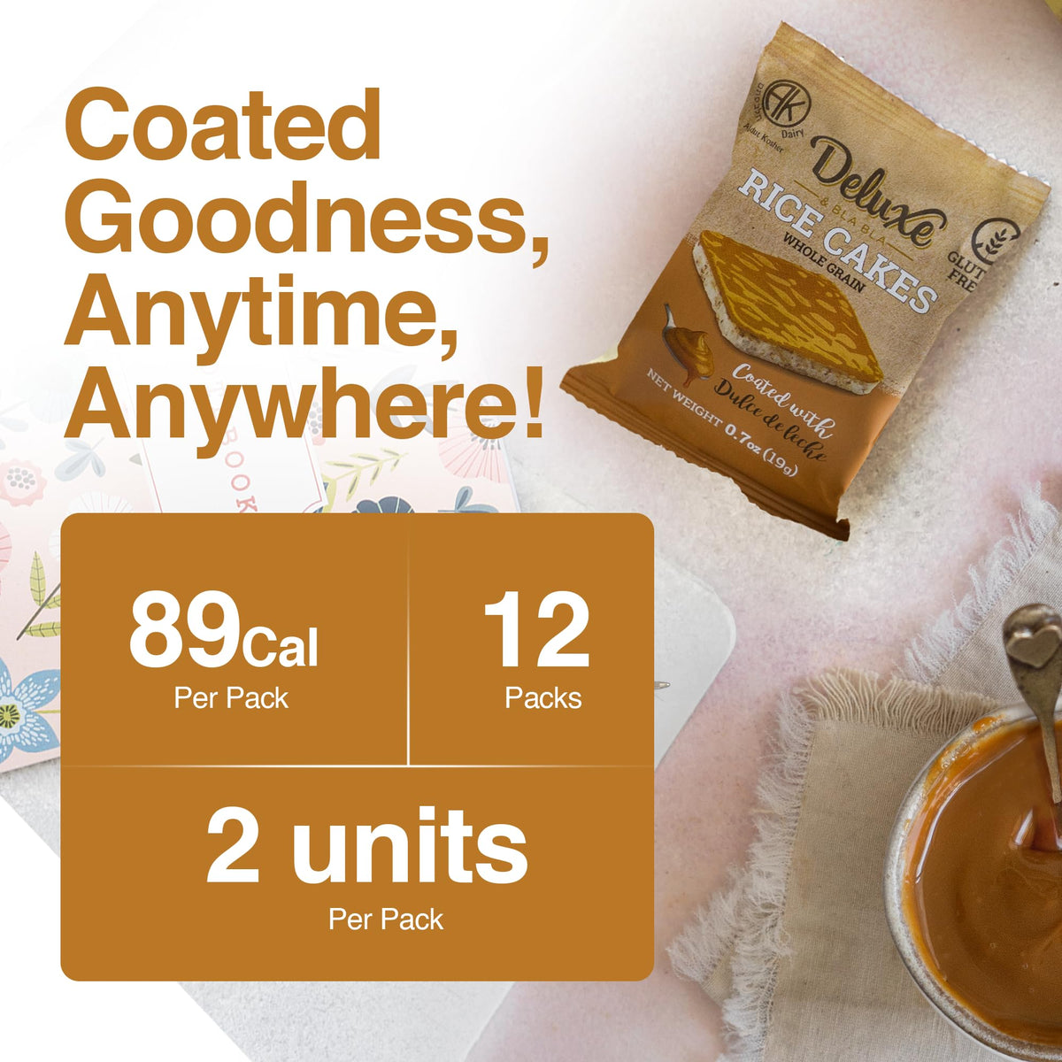Deluxe and Bla Bla individually wrapped cakes for freshness