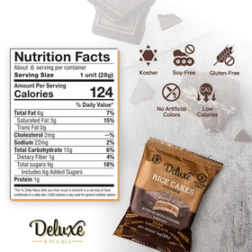 Deluxe & Bla Bla kosher-certified packaging communicates safety and quality.