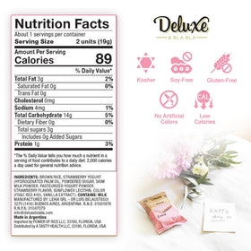 Deluxe & Bla Bla on-the-go snack in a lunchbox setup