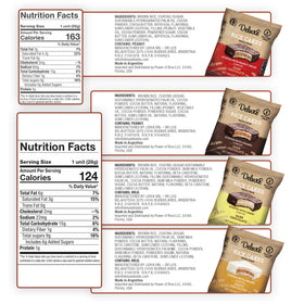 Deluxe & Bla Bla 28g per unit rice cake, convenient portion control