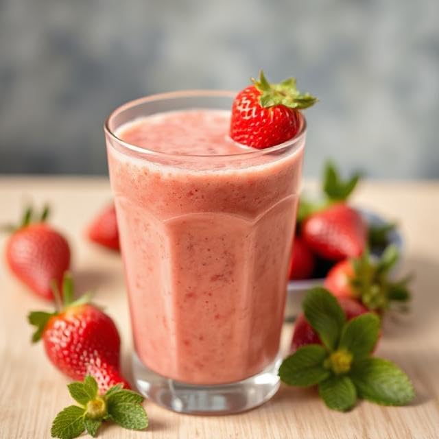 Demeter Botanicals smoothie addition shows powder blending into drinks smoothly.