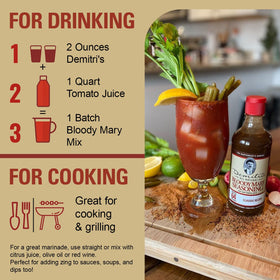 Demitri's Bloody Mary Seasoning Classic camping setup for outdoor flavor