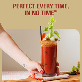 Demitri's Bloody Mary Seasoning Classic plated presentation showing versatility