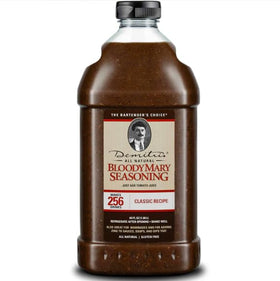 Demitri's Bloody Mary Seasoning Classic Recipe bottle front label for bold home cocktails.