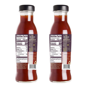 Den Nigris Excellence Ketchup on a juicy burger, gourmet pairing.