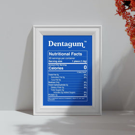 Dentagum after-meal chew supports quick, on-the-go fresh breath.