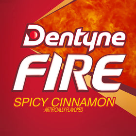 Dentyne Fire 144 pieces in a nine pack configuration