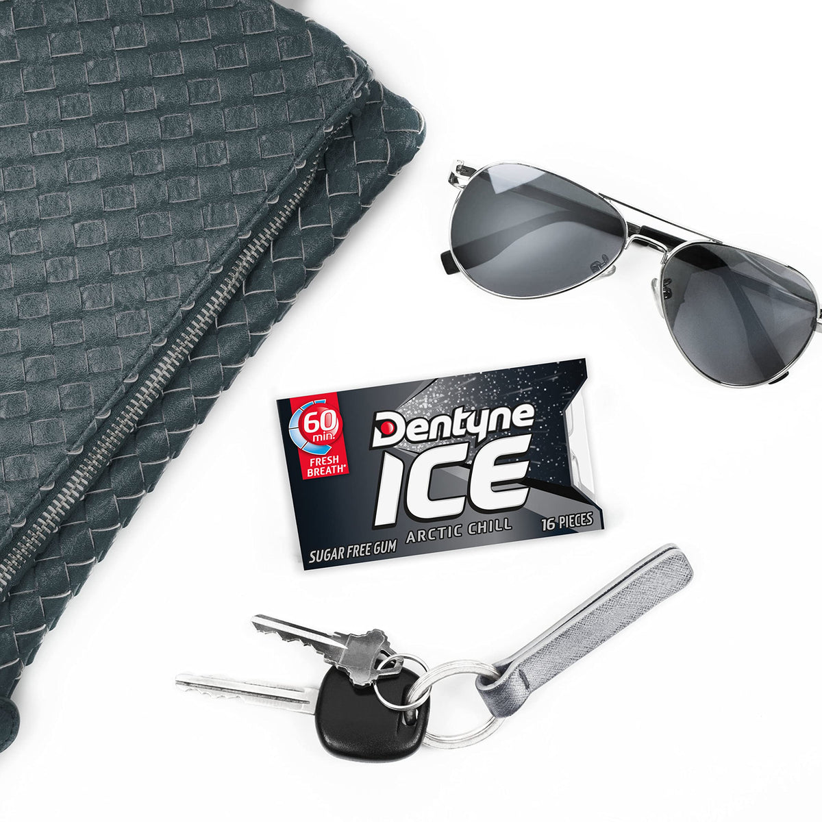 Dentyne Ice Arctic Chill cooling bite delivers long-lasting feel.