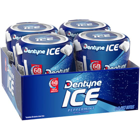 Dentyne Ice Peppermint bulk pack kept in purse for on-the-go refresh.