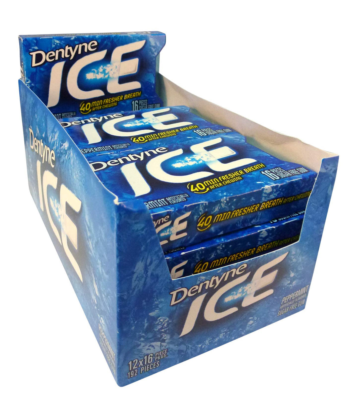 Dentyne Ice Peppermint gum club pack for on-the-go minty freshness