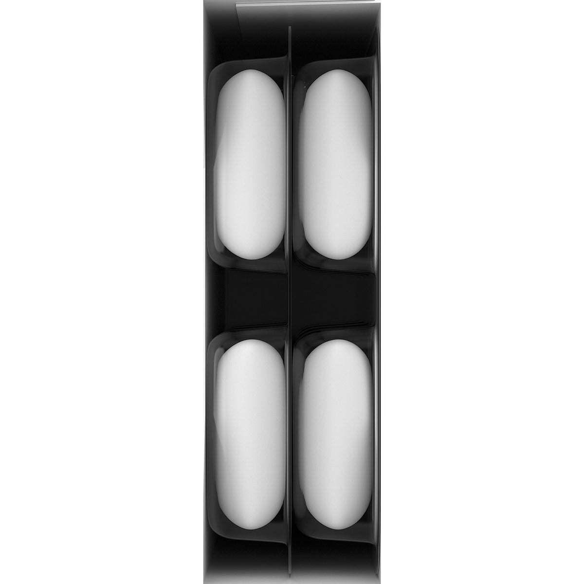 Close view of Dentyne Ice Winter Chill gum with 16 pieces per pack for on-the-go freshness