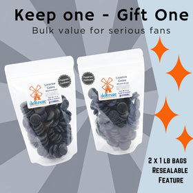 Gifting for European licorice lovers at events and celebrations.
