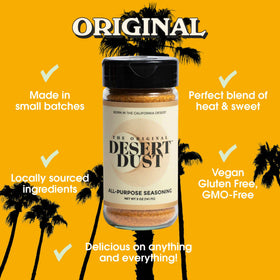 Grill wings and seafood shot demonstrates versatile rub for grilling.