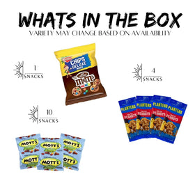 A 50-count assortment from Desert Sun Snacks with convenient individually wrapped treats.