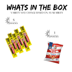 Individually wrapped Desert Sun Snacks protect freshness and simplify distribution.