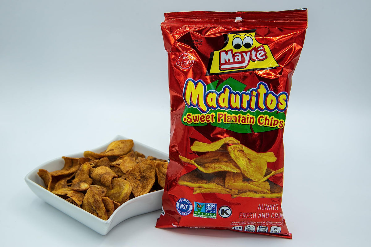 DESPENSA COLOMBIANA Maduritos ingredients label, simple components for everyday eating.