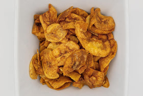 DESPENSA COLOMBIANA Maduritos served in a bowl, a ready-to-enjoy party snack.