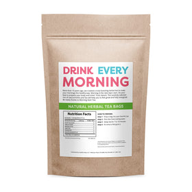 Detox Skinny Herb Tea Bedtime Cleanse bag supports gentle night-time detox.