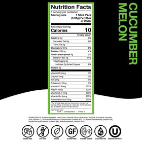 Glass with HydroFLEX shows a refreshing, sugar-free hydration option