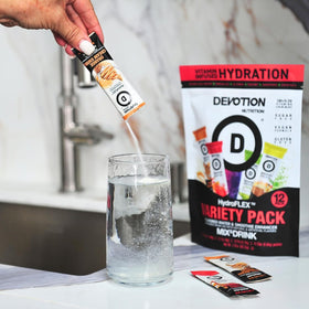 Popsicle or sorbet made with HydroFLEX powder for a refreshing treat