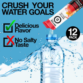 Sparkling beverage with HydroFLEX swirl demonstrates versatile flavor addition