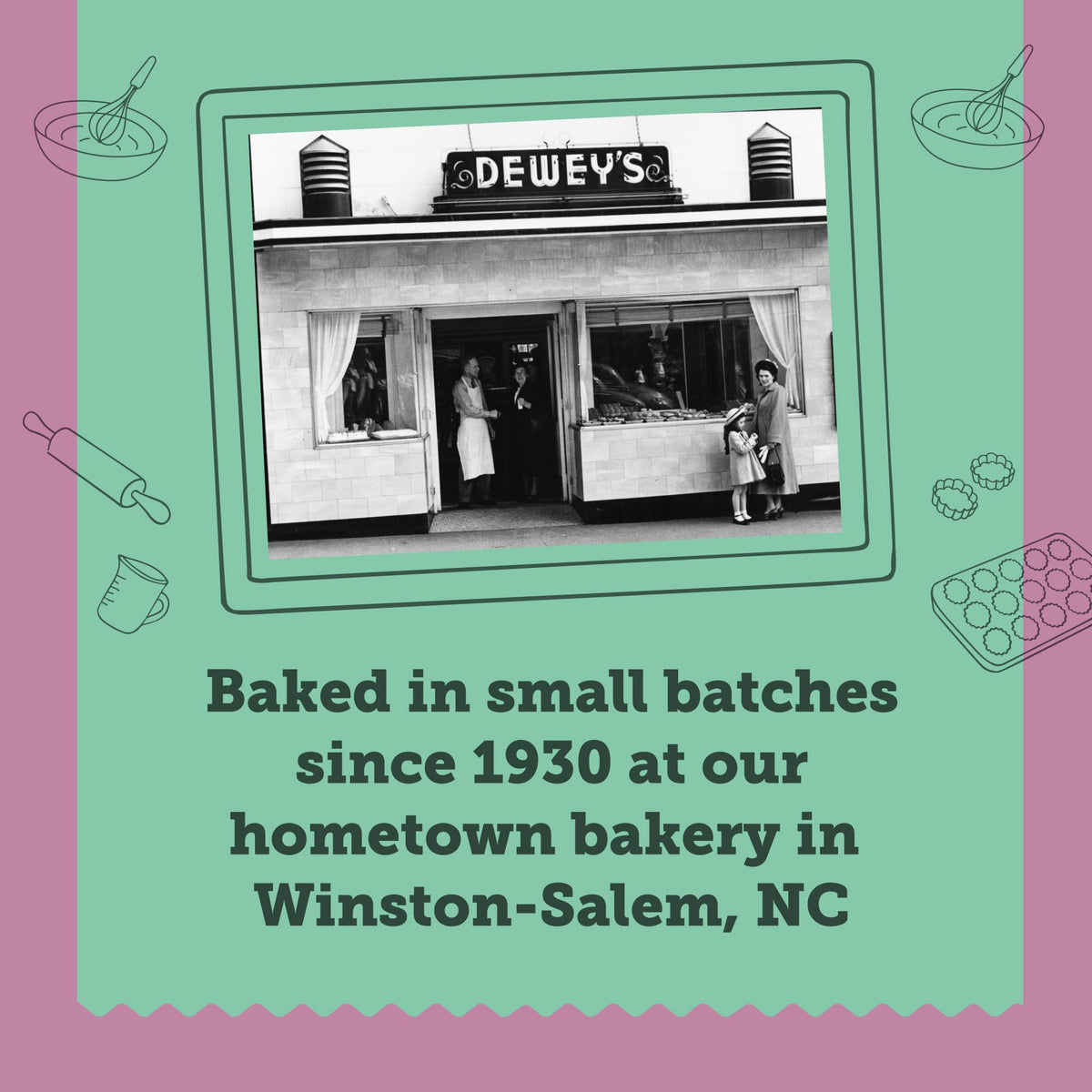 Dewey's Bakery Key Lime cookies box with bright tart notes
