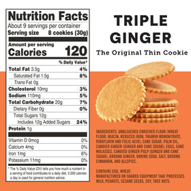 Dewey's Moravian Thin cookie close-up highlighting crisp bite and color